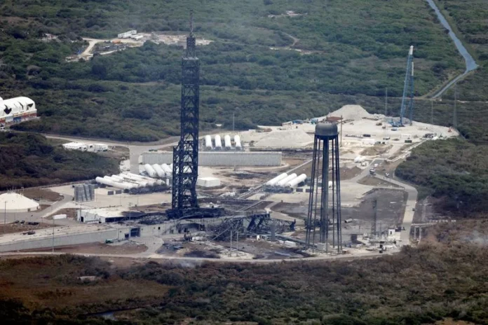 Blue Origin fırlatma rampası