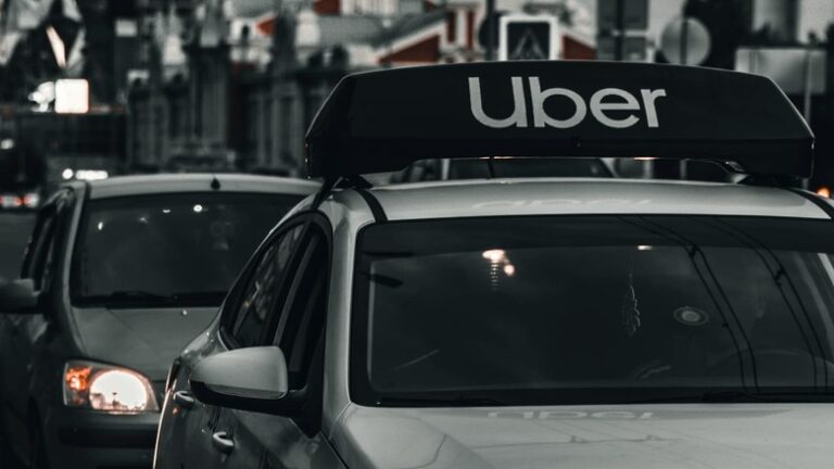 Uber selfie